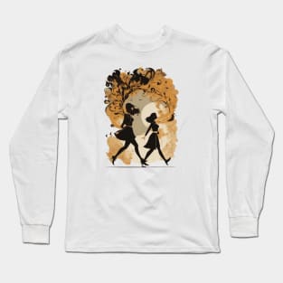 Mysterious Woman Long Sleeve T-Shirt